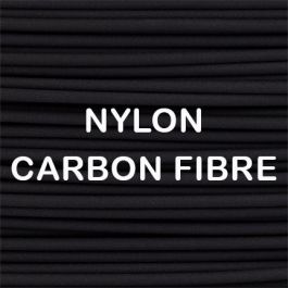 Filament en nylon rempli de fibre de carbone PA-CF de 1,75 mm pour  imprimante 3D, 75 % nylon couplé à 25 % fibre de carbone, bobine de 1 kg,  noir, 10